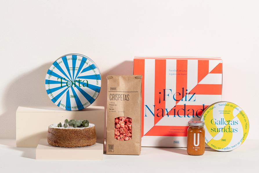 圣誕節(jié)Masa面包店包裝設計