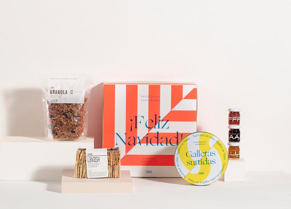 圣誕節(jié)Masa面包店包裝設計