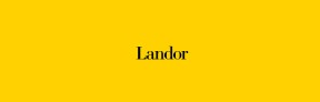 Landor 品牌咨詢和設(shè)計公司