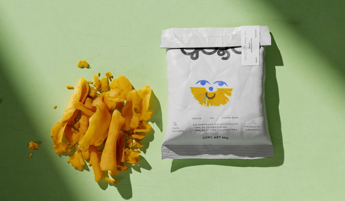 芒果片芒果干產(chǎn)品包裝設(shè)計