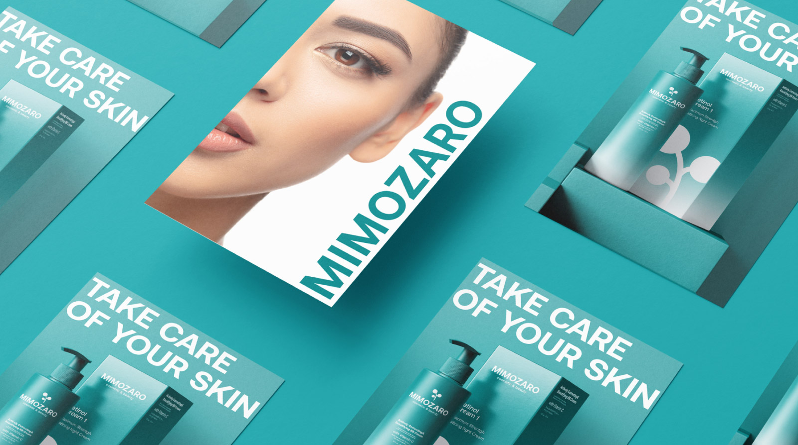 一套時(shí)尚的化妝品品牌設(shè)計(jì)